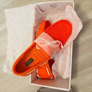 SWIMS Mens Braided Lace Loafers size 7